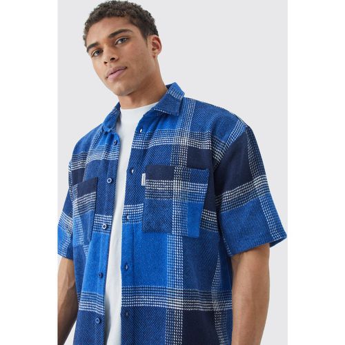 Surchemise oversize à carreaux - S - Boohooman - Modalova