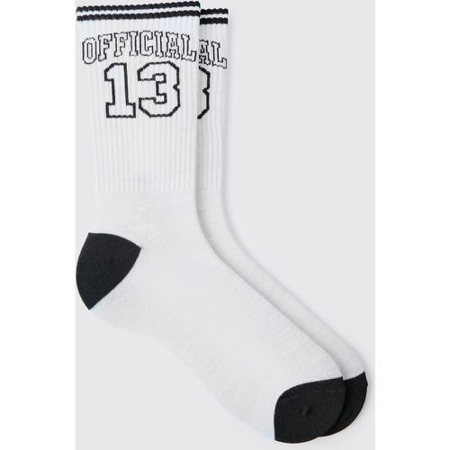 Official Varsity Sports Stripe Socks - Boohooman - Modalova