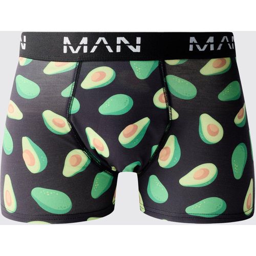 Boxer à imprimé avocat - MAN - XS - Boohooman - Modalova