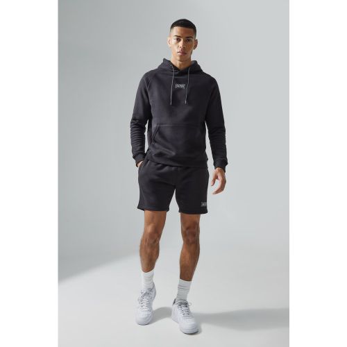 Ensemble avec sweat à capuche et short - MAN Active - S - Boohooman - Modalova