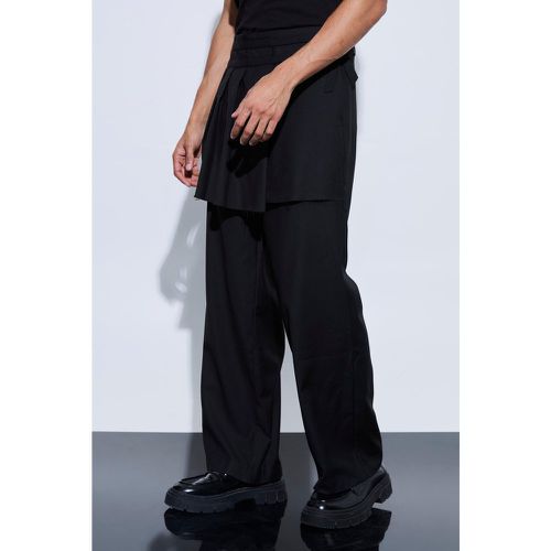 Pantalon large à ceinture - 28 - Boohooman - Modalova