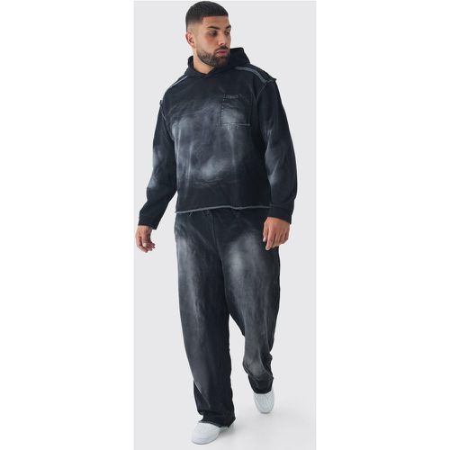 Grande taille - Survêtement oversize délavé - XXXL - Boohooman - Modalova