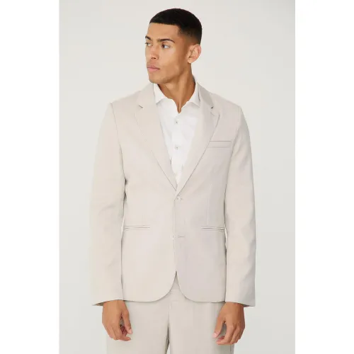 Veste de costume droite cintrée - 36 - Boohooman - Modalova