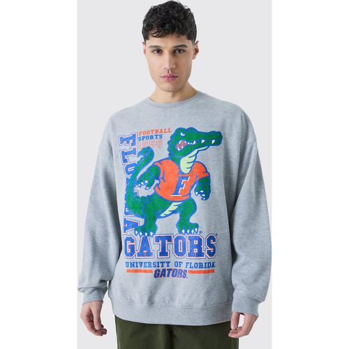 Oversized Florida Gators License Sweatshirt - Boohooman - Modalova