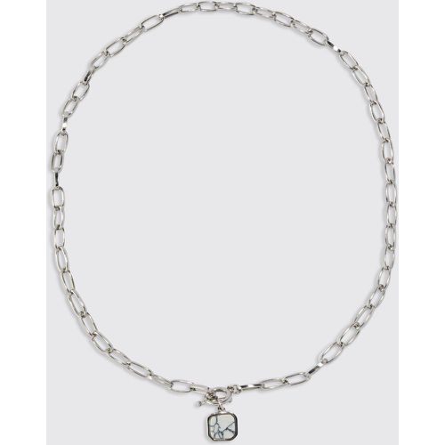 Collier en chaîne à pendentif - ONE SIZE - Boohooman - Modalova