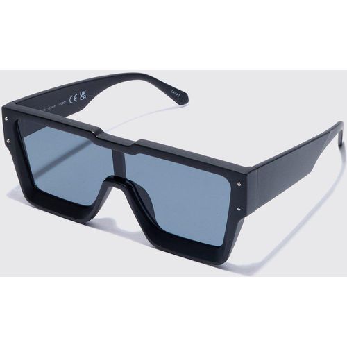 Plastic Shield Lens Sunglasses - Boohooman - Modalova