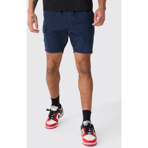 Short cargo skinny marine - S - Boohooman - Modalova