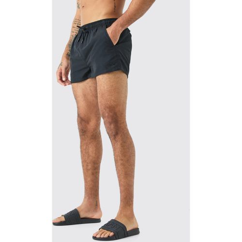 Short de bain super court uni - L - Boohooman - Modalova