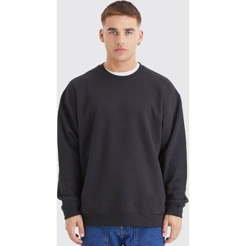 Sweat basique oversize à col rond homme - S - Boohooman - Modalova