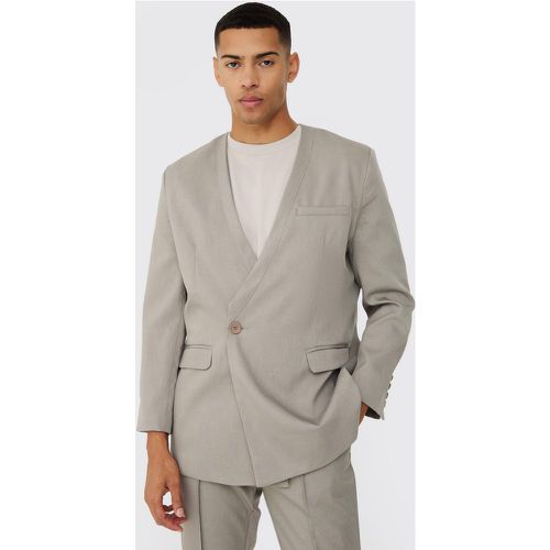 Blazer croisé droit - 34 - Boohooman - Modalova