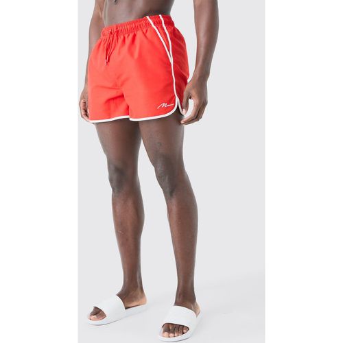 Short de bain à logo - MAN - L - Boohooman - Modalova