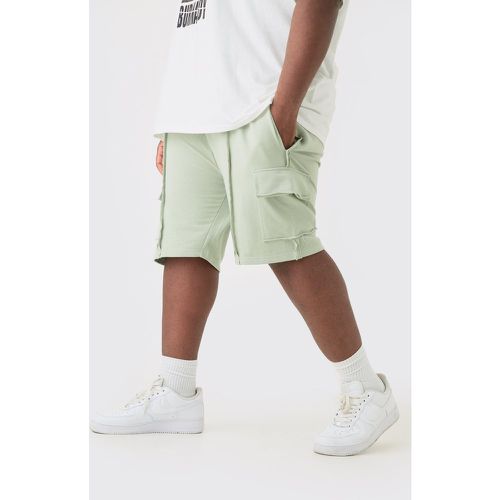 Grande taille - Short cargo large en jersey - XXL - Boohooman - Modalova