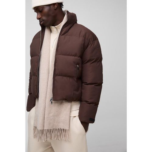 Doudoune oversize à col montant - MAN - S - Boohooman - Modalova