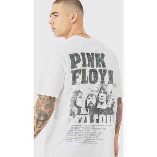 Oversized Pink Floyd Band License T-shirt - Boohooman - Modalova