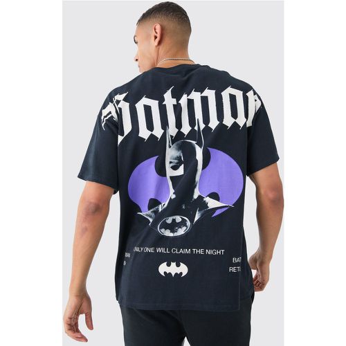Oversized Large Scale Batman License T-shirt - Boohooman - Modalova