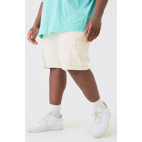 Grande taille - Short cargo en velours côtelé - 44 - Boohooman - Modalova