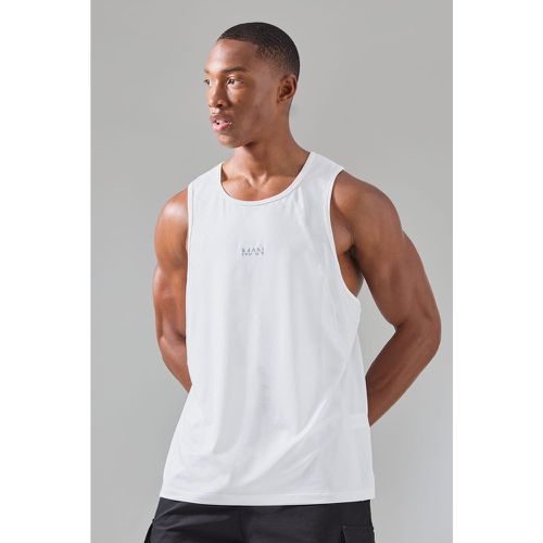 Débardeur à empiècements en mesh - MAN Active - XXL - Boohooman - Modalova