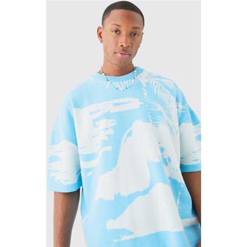 T-shirt oversize imprimé - S - Boohooman - Modalova