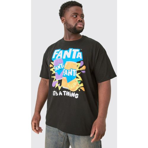 Grande taille - T-shirt à imprimé Fanta - XXXL - Boohooman - Modalova
