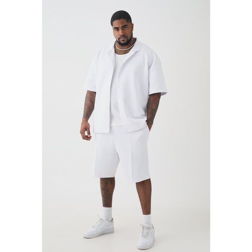 Grande taille - Ensemble avec chemise et short homme - XXXL - Boohooman - Modalova