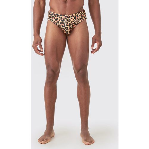 Bas de maillot à imprimé léopard - L - Boohooman - Modalova