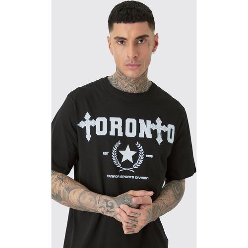 Tall Toronto Print T-shirt - Boohooman - Modalova