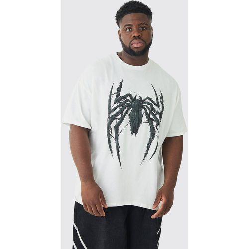 Plus Venom Front & Back Print License T-shirt - - XXXL - Boohooman - Modalova