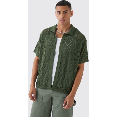 Chemise oversize à coutures apparentes - L - Boohooman - Modalova