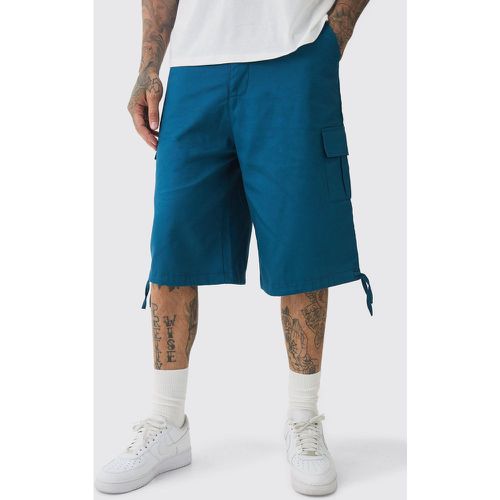 Tall - Short long cargo à taille fixe - 30 - Boohooman - Modalova