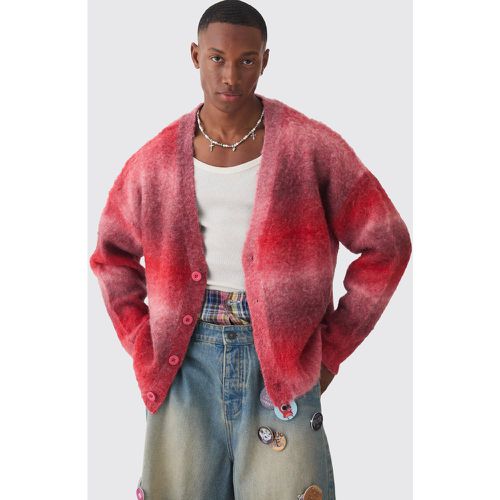 Cardigan oversize en maille - M - Boohooman - Modalova