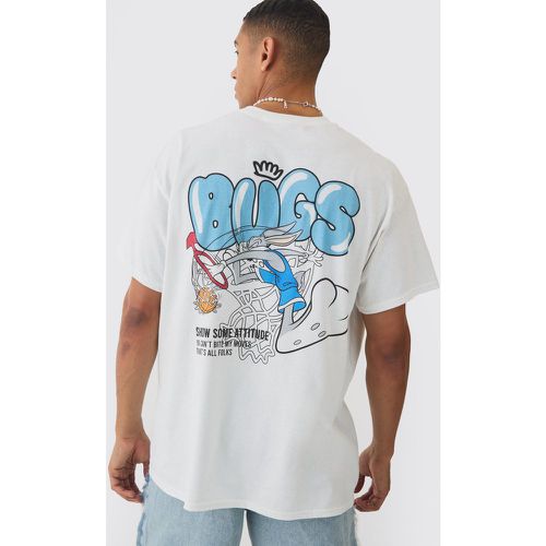 T-shirt oversize officiel Looney Tunes Bugs Bunny - L - Boohooman - Modalova