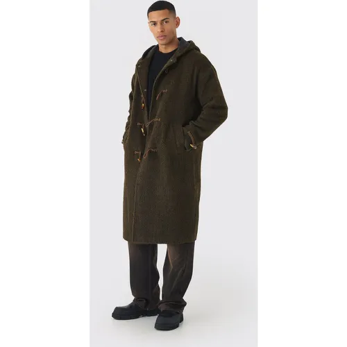 Manteau oversize en polaire - S - Boohooman - Modalova