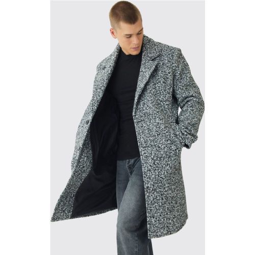 Manteau oversize croisé en - S - Boohooman - Modalova