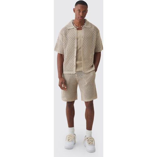 Ensemble oversize à coutures apparentes - M - Boohooman - Modalova