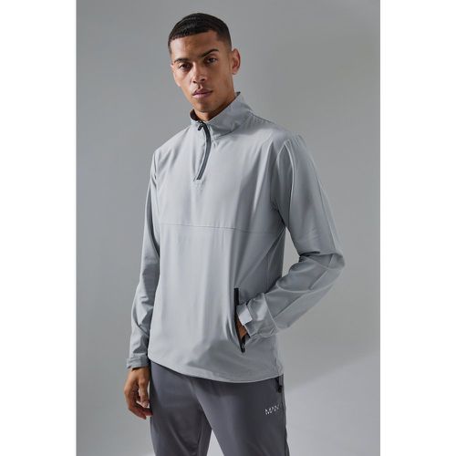 Coupe-vent à capuche zippé - MAN Active - S - Boohooman - Modalova