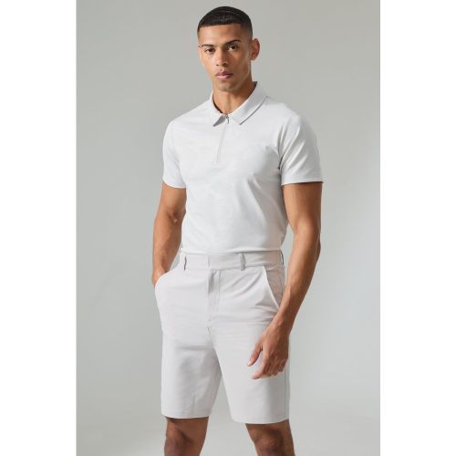 Polo de golf à imprimé camouflage - MAN Active - M - Boohooman - Modalova