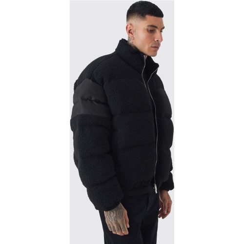Tall - Doudoune en polaire à col cheminée - XL - Boohooman - Modalova