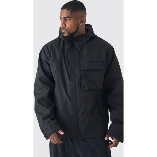 Grande taille - Parka légère à capuche en homme - XXXL - Boohooman - Modalova