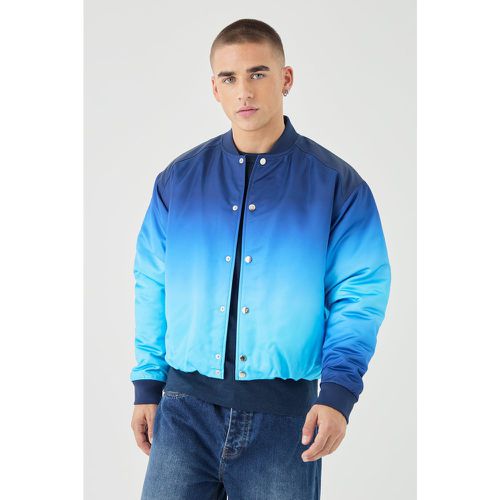 Bomber tie dye en homme - S - Boohooman - Modalova