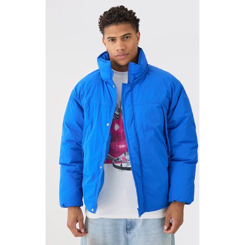 Veste matelassée à col montant - S - Boohooman - Modalova