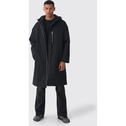 Parka longue oversize matelassée - L - Boohooman - Modalova