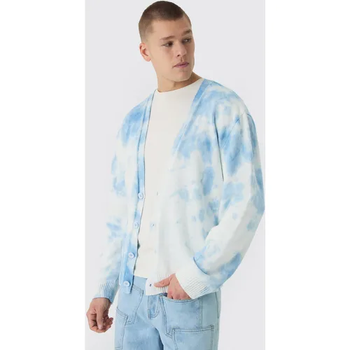 Cardigan oversize délavé clair - M - Boohooman - Modalova