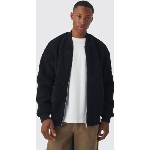 Bomber en polaire Ma1 homme - L - Boohooman - Modalova