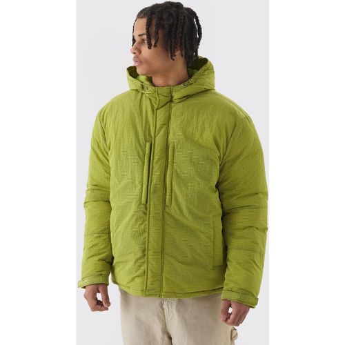 Parka oversize déchirée à capuche homme - S - Boohooman - Modalova