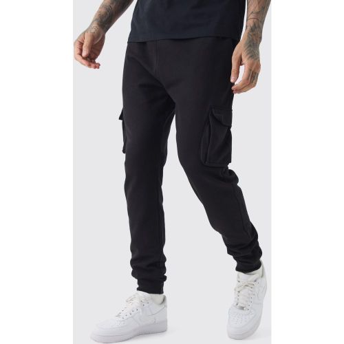 Tall - Jogging cargo droit - M - Boohooman - Modalova