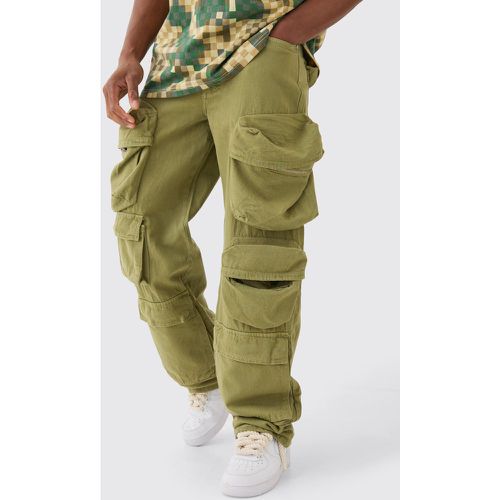 Jean baggy cargo à poches cargo homme - 32R - Boohooman - Modalova