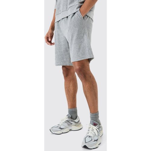 Relaxed Fit Mid Towelling Homme Shorts homme - Boohooman - Modalova