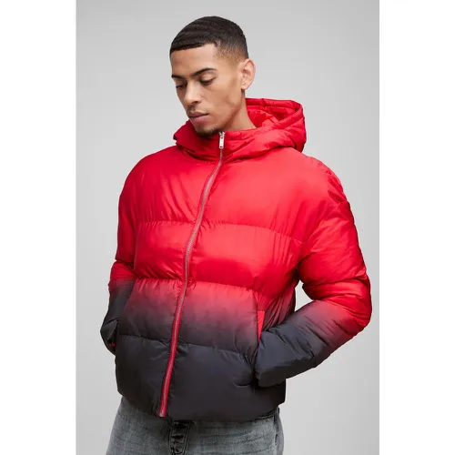 Doudoune oversize à capuche en - S - Boohooman - Modalova