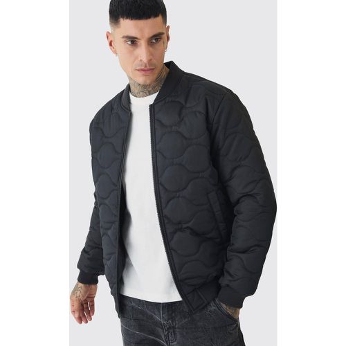 Tall - Bomber matelassé en - Official homme - S - Boohooman - Modalova