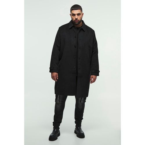 Grande taille - Manteau droit en - XXXL - Boohooman - Modalova